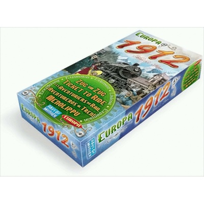 Asmodee Ticket to Ride: Evropa 1912 rozšíření