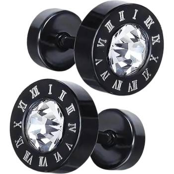 Jewelry & watches Обеци JEWELRY & WATCHES - Circle Black - L467_Black