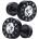 Jewelry & watches Обеци JEWELRY & WATCHES - Circle Black - L467_Black