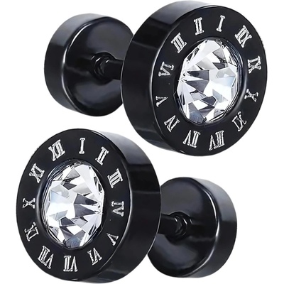 Jewelry & watches Обеци JEWELRY & WATCHES - Circle Black - L467_Black