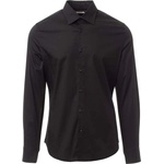 PAYPER FLORENTIA S00024-P051 / Мъжка риза slim fit - черна 38 (S00024P0511400038)