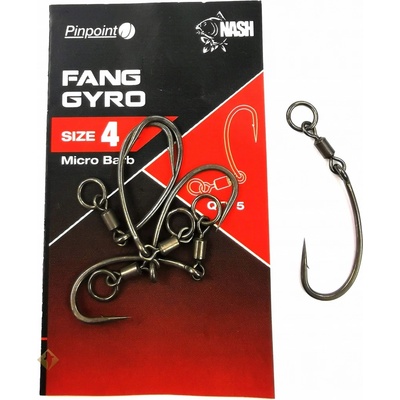Kevin Nash Pinpoint Fang Gyro Micro Barbed vel.4 5 ks