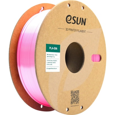 eSUN PLA-Silk Pink - 1, 75 mm / 1000 g (PLA-SK175P1P1)