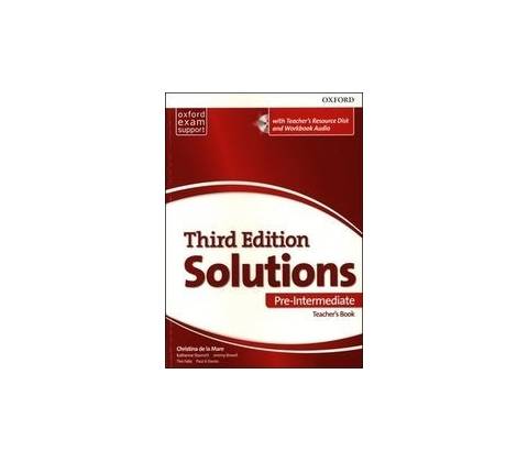 Solutions 3rd Edition Pre-Intermediate Teacher's Pack