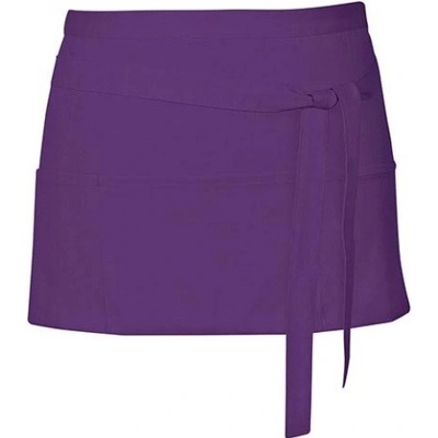 Link Kitchen Wear Koktejlová zástěra X983 Purple Pantone 269 60x30cm