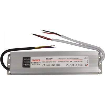 Napájecí zdroj Bowi 24V DC 200W IP67 pro LED pásky