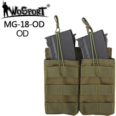 Wosport Dual molle na dva zásobníky G36 otevřená zelená