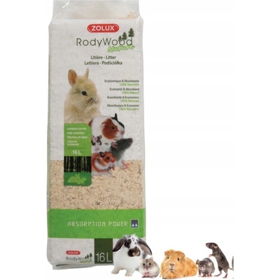 Zolux Podestýlka RodyWood Nature 16 l