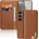 Samsung Galaxy S25 5G DUX DUCIS Wallet/ PU + TPU Кожен Калъф и Протектор
