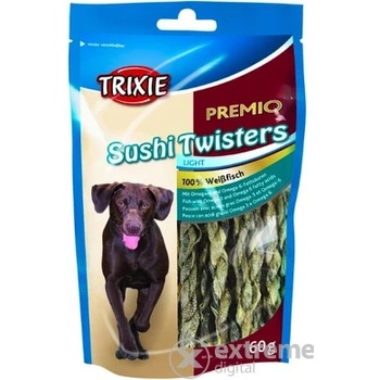 Trixie Premio SUSHI TWISTERS Light 100% rybie vrkoče 60g