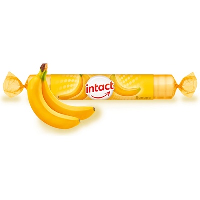 Intact hroznový cukr s vitamínem C banán 40 g