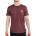 Alpha Industries Basic T Small logo Deep Maroon