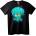 NOONEBRAND Тениска Разтичащ се Skull - M, White