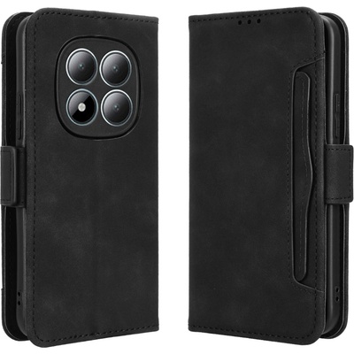 Xiaomi Кожен Калъф Портфейл за Xiaomi Redmi Note 15 Pro 5G - Свалящ се държач, Двоен магнит, 5 цвята