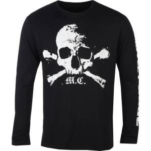 ROCK OFF мъжка тениска с дълъг ръкав Mötley Crüe - Orbit Skull - ROCK OFF - MOTLST59MB