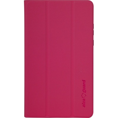 AlzaGuard Protective Flip Cover pre Xiaomi Redmi Pad SE 8.7 AGD-TCF77RR malinovo červené