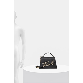 KARL LAGERFELD Кожена чанта Karl Lagerfeld K/SIGNATURE (A1W30036)