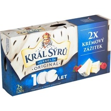 Král Sýrů Hermelín originál 2 x 120g