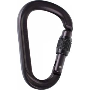 AustriAlpin HMS карабинер Austrialpin HMS Rondo Aluminium Screwdriver HMS carabiner - Black Matt Anodized - размер One Size (323-0124-0111)