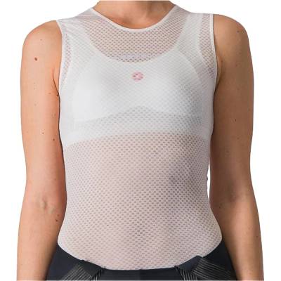 Castelli Дамско горнище Castelli Women's Pro Mesh Sleeveless Cycling undershirt - White - размер XL (114-3160-0115)