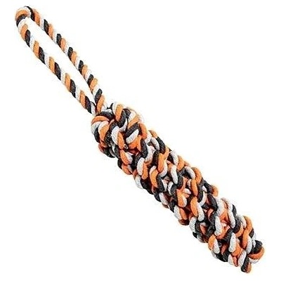Trixie Hiphop Pešek bavlnený sivo oranžový 40 cm 215 g