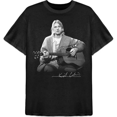 Kurt Cobain Guitar Live Photo Black L Риза (KCTS04MB03)