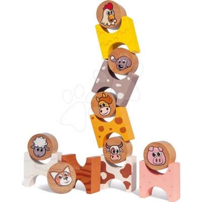 Eichhorn stohovateľné zvieratká Stackable Farm Animals 14 dielov