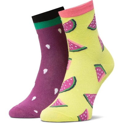 Dots Socks Дълги чорапи unisex Dots Socks DTS-SX-462-R Виолетов (DTS-SX-462-R)