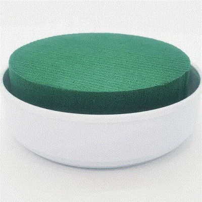 VICTORIA Olympia mini 13cm biela miska s aranžovacou hmotou