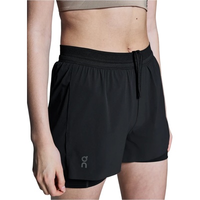 On Дамски шорти за бягане On Women's 3 Performance 2/1 Shorts Running shorts - Black (112-3419-0114)