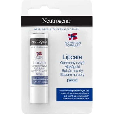 Neutrogena Norwegian Formula Lip Care SPF20 балсам за сухи и напукани устни 4.8 гр