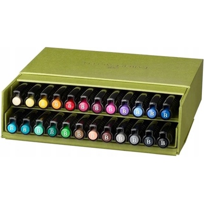 Faber-Castell 167191 Popisovač Pitt Artist Pen Brush súprava 24 ks štúdio box