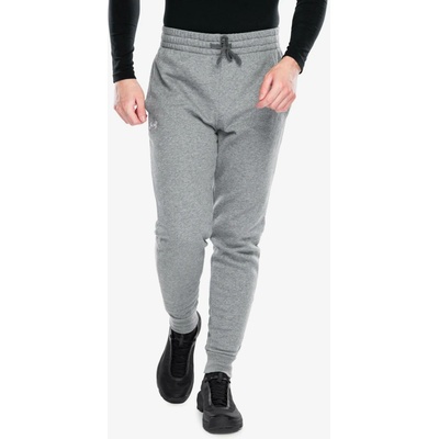 Under Armour Rival Fleece joggers Castlerock Light Heather/ White