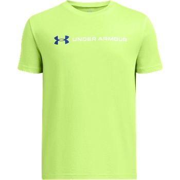 Under Armour Тениска Under Armour Logo Wordmark 1380747-304 Размер YSM