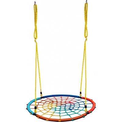 Aga Závěsný houpací kruh 120 cm Čtyřbarevný