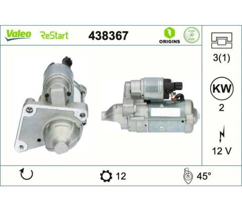 Startér VALEO 438367