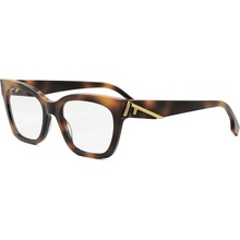 Fendi First Havana Square Eyeglasses