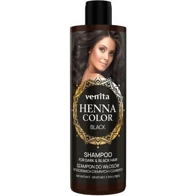 Venita Henna Color Shampoo na černé a tmavé vlasy 250 ml