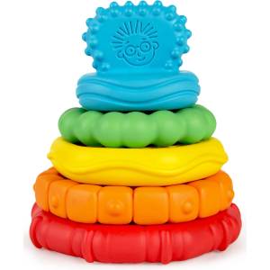 Baby Einstein Бебешка гризалка с множество текстури Baby Einstein - Stack & Teethe (12356)