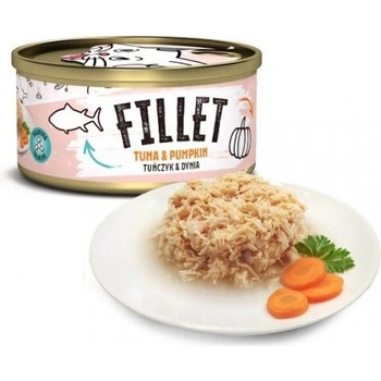VetExpert Mr. Bandit Fillet tuna with pumpkin - консерва за котки - филета от риба тон с тиква, 80 гр - Полша