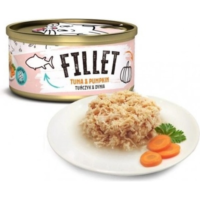 VetExpert Mr. Bandit Fillet tuna with pumpkin - консерва за котки - филета от риба тон с тиква, 80 гр - Полша