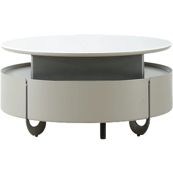 Carmen Холна маса taria - бял-капучино