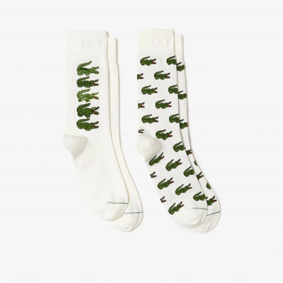 Lacoste Чорапи Lacoste Gift Box Sock Set - White 70V