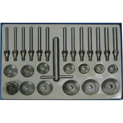 BGS Technic BGS 1970 Ventilové frézy průměr 30 ÷ 60 mm, 45° a 90° Sada 27 dílů 1970