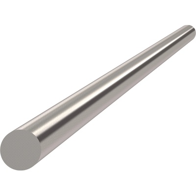 Tyč ø 10 x 3000 mm, kartáčovaná nerez AISI 304