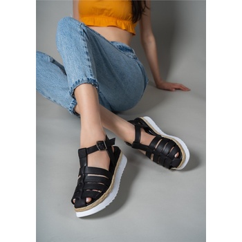 Riccon Дамски сандали 00121404 - Черни #331490 (331490_Черно)