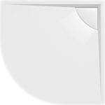 POLYSAN - Душ-тава LUSSA с капак, 90x90 см, R550, бяла 71602 (71602)