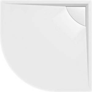 POLYSAN - Душ-тава LUSSA с капак, 90x90 см, R550, бяла 71602 (71602)