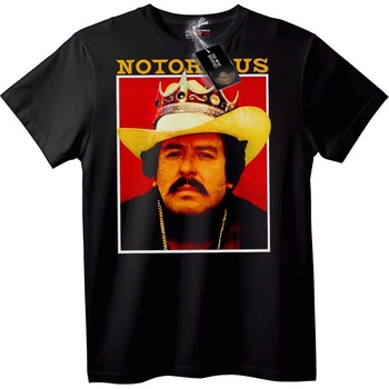 NOONEBRAND Тениска Прочут крал - M, Black