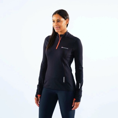 Montane Dámske tričko Katla Pull On Black